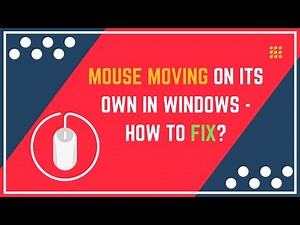 Mouse Moving On Its Own In Windows – How To Fix?