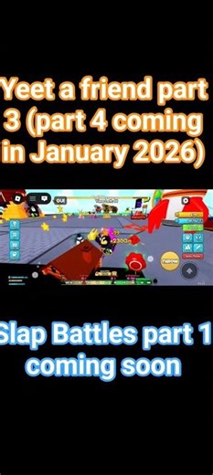 Yeet a friend part 3 #roblox #2025