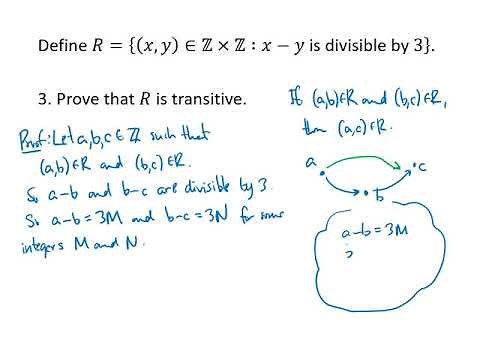 Equivalence Relations: Sample Problems