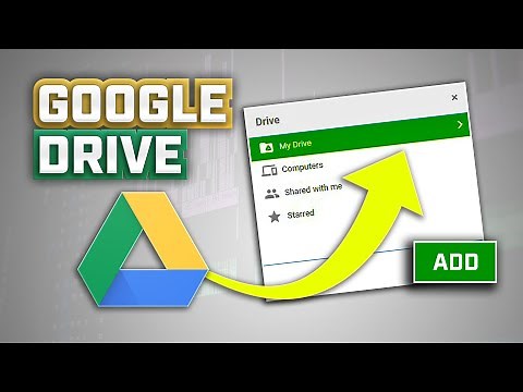 How to add "Shared Folders" to MY DRIVE - Google Drive Tutorial