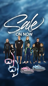 2.2K views | Epic wetsuits & accessories sale on now!  SAVE on kids steamers, springsuits, snorkel sets, hooded towels and more. Sale ends 29th September! | Wetsuit Warehouse | Facebook