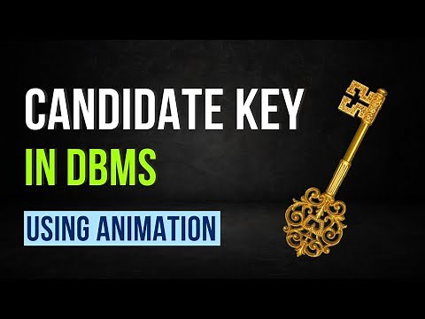 Candidate Key in DBMS | How to find it?