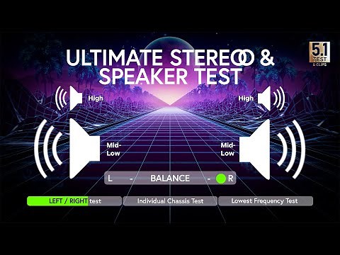 Ultimate Stereo & Speaker Test | All-in-One Audio Check 2025