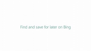 Microsoft Bing stellt neue Funktion "My Saves" vor