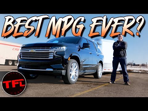 Does this HUGE Chevy Tahoe Diesel Get the Same MPG as Your Neighbor's Toyota RAV4?