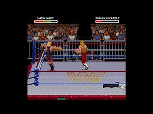 WWF Raw (SNES) - Every Finisher and Mega Move