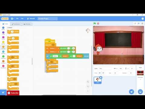 Creating a Maths Game in Scratch 3.0 Part 1