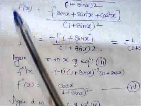Expansion of Log(1+sinx)