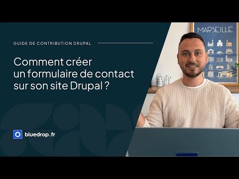 Créer un formulaire de contact sur Drupal