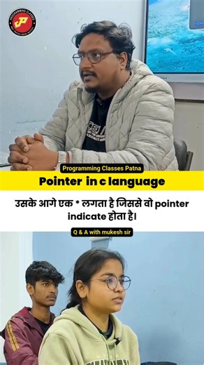 Programming Classes on Instagram: "C Interview Questions | What is a Pointer? | Programming Classes 1. What is a Pointer? A Pointer is a special variable that does not store a normal value (like the number 10 or the letter 'A'). Instead, it stores the memory address of another variable. 2. How to Declare a Pointer To tell the computer you are creating a pointer, use the asterisk (*) symbol. 3. How to Assign and Access Assigning: Use the "Address-of" operator (&) to get the memory location of a v
