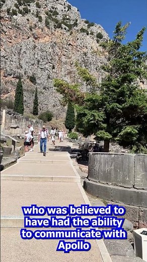 Archaeological Site of Delphi in Greece