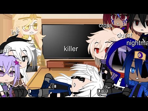 Sans AU react to dreams sans and ? meme