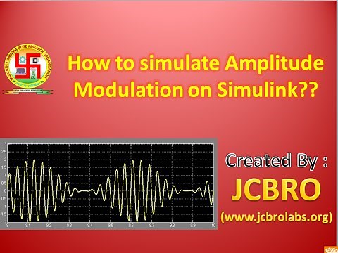 How to simulate AM using Simulink?