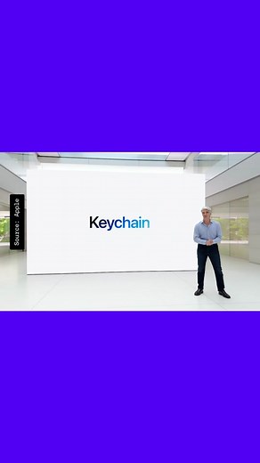 The new Passwords app from Apple will house all your passwords and verification codes across your devices. #apple #wwdc #passwords #techtok