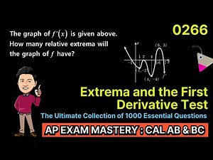 The Ultimate Collection for AP Exam 0266 | How Many Extrema? Let's Find Out!