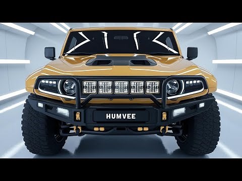 The All-New 2025 Humvee: Ultimate Military Truck Unveiled - FIRST LOOK