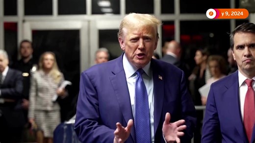 Former US President Donald Trump says he is innocent and being held in court by a ‘corrupt judge’ instead of being on the campaign trail https://reut.rs/3y9Qqo1 | Reuters