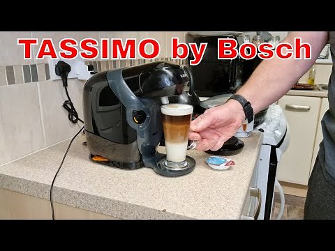 TASSIMO by Bosch Style TAS1102GB Automatic Coffee Machine + Clean demo