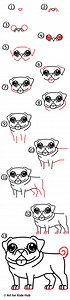 How To Draw A Pug - Art For Kids Hub -