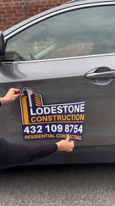 1.2K views | Turn your vehicle into a mobile billboard for your brand. Our custom car magnets are weather-resistant, easy to apply, and built to last, with no order minimums. | StickerYou | Facebook