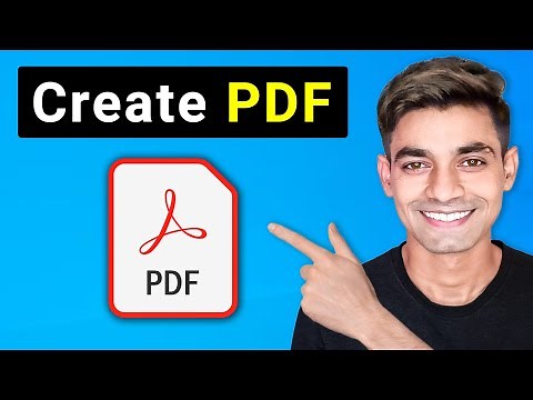 How to Make PDF File in Laptop (Step By Step)