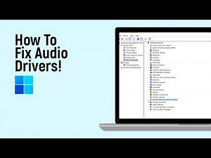 How to Fix Audio Drivers on Window 11 [easy]