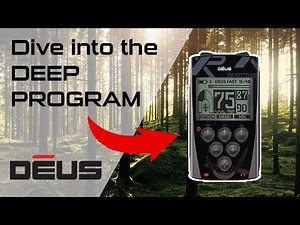 XP Deus testing the Deep program