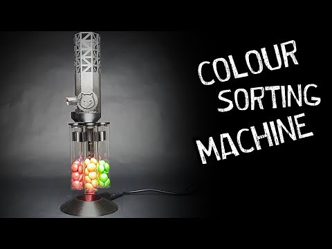 Making this unique color sorting machine || How to - Arduino - 3D printed