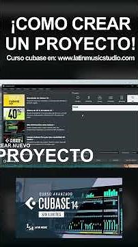 How to create a project quickly and easily in CUBASE PRO 14
