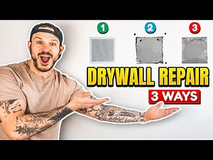 3 Different Ways to Repair Drywall