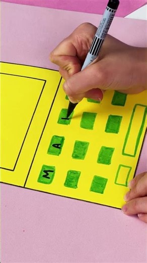 DIY Paper Laptop! 💻✨ Look At The Moving Cursor! ✨🖱️