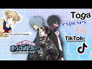 TOGA EXPOSES Y/N'S TIKTOKS!! |BNHA TEXT FT. LOV | (DABI X Y/N X SHIGGY) PART 1/?