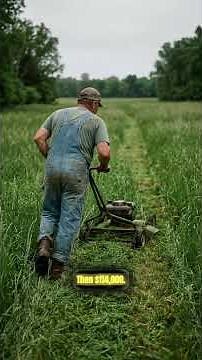 The Man Who Mowed His Land for 23 Years and Said Nothing