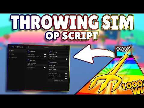 *NEW* Throwing Simulator OP Script (PASTEBIN) 2026
