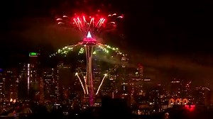 1.9M views · 12K reactions | Happy New Year! Did you miss last night's fireworks show at the Space Needle? Don't worry, we've got you covered. | KOMO News | Facebook