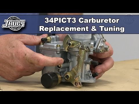 JBugs - 34PICT3 Carburetor Replacement & Tuning