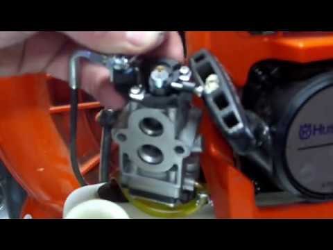 Husqvarna 150BT Install New Carburetor