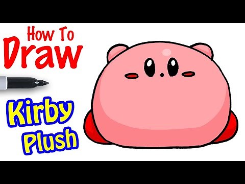 How to Draw a Kirby Plush