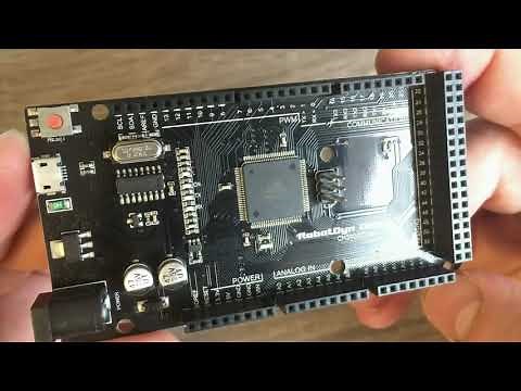 How to connect the Arduino MEGA 2560 / Install the driver / Upload a sketch