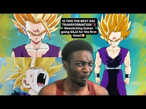 IS THIS THE BEST SS2 TRANSFORMATION!? | Rewatching Gohan going SSJ2 for the first time!!