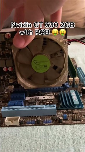 That First Boot After Building My 2009 PC #pcbuild #satisfying #gaming