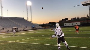 🏈 Football is BACK! For Throwback Thursday, and in honor of the NFL season starting tonight, here's Chris Bourque, Garrett Mitchell, and Zach Sill tossing around the pigskin on skates. ¯_(ツ)_/¯ | Hershey Bears