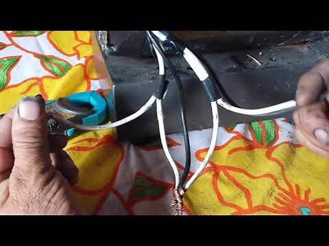 Como pasar motor eléctrico monofásico 110 v a 220v parte 1