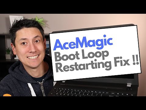 How To Fix Boot Loop / Restarting - AceMagic Computer