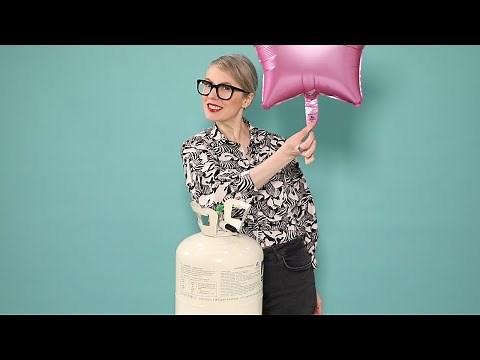 How to Use a Helium Canister - Foil Balloon Inflation Guide