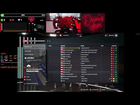 [PL/EN]Siema/Hi Rekreacyjnie ligowe sciganie w nowej lidze. GP Singapuru