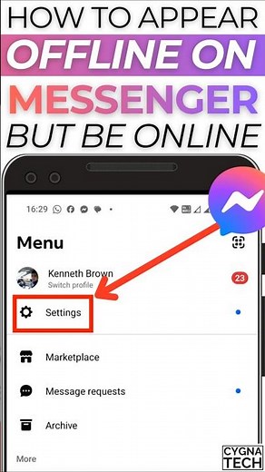 👻 How to Appear Offline on Messenger But Actually Be Online (Facebook Messenger Privacy Tips)