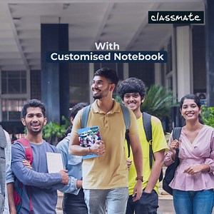 30K views · 599 reactions | With Classmate, you can capture special memories in your very own personalized notebook. From selfies to snapshots, you can get them all on the cover as a pack of 6 notebooks starting at INR 431. We deliver across India. Visit classmateshop website to start designing your notebook covers! For any queries, contact us on care@classmateshop.com or call our customer care at 18004253242 (Monday to Friday from 9.30AM to 5.30PM) | Classmate | Facebook