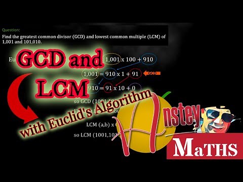 How to Find LCM and GCD with Euclid's Algorithm