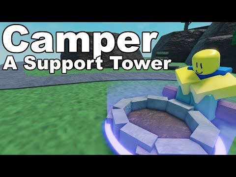 Camper - Support (Discount and Firerate)│NPC Tower Defense